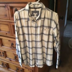LL Bean plaid shirt